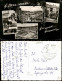 Zell/Mosel Mehrbildkarte Mit Ortsansichten, U.a. Schloss, Weinbrunnen Uvm. 1960 - Zell