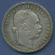 Österreich Gulden 1878, Franz Joseph I., J 342 Vz (m6457) - Autriche