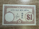 French Indochina ，1 Piastre ，pick 48b，1921-1931，with 2 Pinholes Otherwise Gem UNC - Indochine
