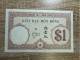 French Indochina ，1 Piastre ，pick 48b，1921-1931，with 2 Pinholes Otherwise Gem UNC - Indochina