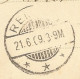 O "Ambulant" Sur CP N° 63 Vers Remich (1909) - Entiers Postaux