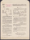Formulaire Imprimé "Ministère Des Finances Affr. N°137+168 (tarif Préférentiel) Càd TOURNAI /22 XII 1919/ DOORNIJK Pour  - 1919-1920 Albert Met Helm