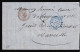 1858. Barcelona A Marsella. Envuelta Cursada Por Vía Marítima. Precioso Ejemplar. - ...-1850 Prephilately