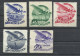 RUSIA  YVERT  AEREO  41/45  MH,  EXCEPTO  43  (*) - Used Stamps