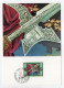 - 3 Cartes Postales VADUZ (Liechtenstein) 9.12.1985 - Série Complète ARMES DE LA GARDE DU PRINCE - - Storia Postale