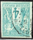 TTB 4c Vert Sage ND Ob Saîgon Cochinchine - Used Stamps