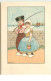 Druck U Verlag N°143 - Florence Hardy - Couple De Petit Hollandais, Le Garçon Portant Une Canne à Pêche - Hardy, Florence