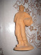 Vissersbeeldjes. Figurines De Pêcheur. Terre Cuite (terra Cotta) Statuette, Francies Lascour. - Andere & Zonder Classificatie
