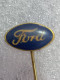 FORD Auto Moto Industry / Car OLD LOGO Voiture   - Vintage Pin Badge Yugoslavia '70 - Ford