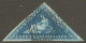 Cape Of Good Hope 1853. 4d Deep Blue On Slightly Blued Paper. SACC 4, SG 4. - Cape Of Good Hope (1853-1904)
