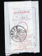 CHINA MONGLIA WUYUAN 015100 Remittance Receipt WITH  ADDED CHARGE LABEL (ACL) BLACK  0.20 YUAN RARE !!! VARIETY - Sonstige & Ohne Zuordnung