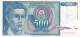 Bosnia And Herzegovina, RARE, Replacement ZA 5308791 XF+, Pick-1a, 500 Dinara 1992, - Bosnia Erzegovina