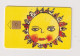 CZECH REPUBLIC - Sun Face Chip Phonecard - República Checa