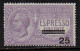 Regno 1917 - Espresso Urgente  - Nuovo Con Invisibile Traccia Linguella - MVLH* - Freschissimo - Express Mail