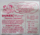 - Ancienne Boite De Préservatifs Durex - Objet De Collection - Pharmacie - - Medizinische Und Zahnmedizinische Geräte