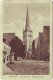 Postcard Reval Tallinn (Ревель) Straße Mit Kirche 1924 - Estonia