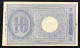 10 Lire Vitt. Em. III° Effige Umberto I° 19 09 1923 Maltese Rossolini Rara Bb/spl Lotto 2907 - Regno D'Italia – 1 Lire