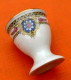 Delcampe - Années 1930 Coquetier Sur Piédouche En Porcelaine - Egg Cups