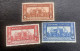 EGYPT 1931 – AGRICULTURAL & INDUSTRIAL EXHIBITION - SG 182/4, MH. - Unused Stamps