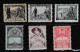 BELGICA  LOTE  DE  6   SELLOS  **  MNH  1915  ESCANEADOS  POR  DETRAS - Collections