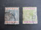 Four Et 18 Piastres N°s38 Et 42  Obliteres - Chypre (...-1960)