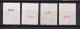 D 754 / N° 1980/1981B NEUF** NUMERO ROUGE / 2 SCANS - Unused Stamps