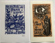 Lot Avec 12 Ex-libris. Remo Wolf.  Lot With 12 Exlibris. Remo Wolf - Exlibris