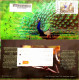 India 2023 India – Mauritius Joint Issue Souvenir Special FIRST DAY COVER FDC Registered Speed Post Postal Used Per Scan - Peacocks