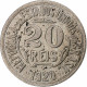 Brésil, 20 Reis, 1920, Cupro-nickel, TTB+ - Brasile