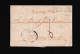 1824 VILLA DO CONDE  A BURDEOS (FRANCIA). Marca “PORTO” Recercada En Negro Y Tránsito Por Bayona. Porteo Mns. “8” Décima - ...-1853 Prephilately