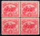 QUARTINA 1776-1926 UNITED STATES POSTAGE DEL 2CENTS. CON DISCRETA CENTRATURA NUOVO CON GOMMA INTEGRA - Unused Stamps