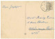 TP 853 S/CP Fantaisie Obl. Relais - Etoiles Plainevaux 1961 > Ostende - Postmarks With Stars