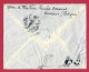 !!! LETTRE PAR AVION DU PORTUGAL POUR LYON, VIA BARCELONE ET AVEC MARQUE DE CENSURE ESPAGNOLE, DE 1940 - Lettres & Documents