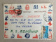 Egypt 1974 Alexandria To Romania Special Cover Envelope Pyramids Gizeh Giza Pharaohs Special Cover - Cartas & Documentos