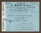 !!! INDE, LETTRE DE BOMBAY POUR PARIS, AVEC MARQUE DE CENSURE, 1939/1945 - 1936-47 King George VI