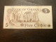 Ancien Billet De Banque Neuf Guana  1977 5 Cedis - Ghana