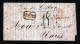 1860 PORTO TO PARIS ( FRANCE). UNFRANKED LETTER  VF ENVELOPPE. - ...-1853 Prephilately