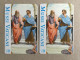 Italia Italy - Vatican - Billet D'entrée Entry Ticket - Raffaello School Of Athens  - 2 Tickets - Biglietti D'ingresso