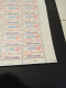 Code Postal. Feuille Gommée Pliée Datée Du Code Postal De 57158 MONTIGNY Les METZ (2), Gomme Irréprochable. Superbe - Lettres & Documents
