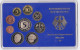 Allemagne Coffret Officiel BE PP Proof 1 Pfennig à 5 Mark 1977 Atelier D Munich , Neuve - Mint Sets & Proof Sets