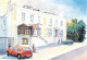 GUERNSEY - PANDORA HOTEL FROM AN ORIGINAL WATER-COLOUR BY DAVID JORY - Guernsey