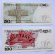 POLAND - 50,100 ZLOTYCH - P 142, P 143  (1988)  - 2 PCS - UNC - BANKNOTES - PAPER MONEY - CARTAMONETA - - Polonia