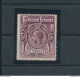 1912-20 FALKLAND ISLANDS - Stanley Gibbons N. 67 - 5 Scellini Deep Rose Black - MNH** - Lusso - Other & Unclassified