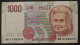 ITALY 1000 LIRE Year 1990 - 1.000 Lire