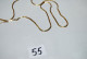 C55 Bijou Fantaisie - Collier - Chaine - Halsketten