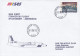 Norway SAS First Fokker F-27 Flight STAVANGER-ABERDEEN, STAVANGER LUFTHAVN 1992 Cover Brief Europa CEPT - Cartas & Documentos