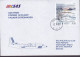 Sweden SAS First Fokker 50 Flight KALMAR-COPENHAGEN 1989 Cover Brief Lettre Kungl. Vetenskapsakademien Polarforschung - Lettres & Documents