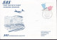 Netherlands First SAS DC-9 Flight AMSTERDAM-STOCKHOLM 1979  Cover Brief Lettre Europe Parliament Stamp - Luftpost