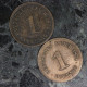 Allemagne / Germany RARE : LOT (2) : 1 Pfennig 1874-E (RARE) & 1892-D - Kilowaar - Munten