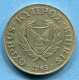 CYPRUS - 20 Cents 1985 - KM# 57.2 * Ref. 0042 - Cipro